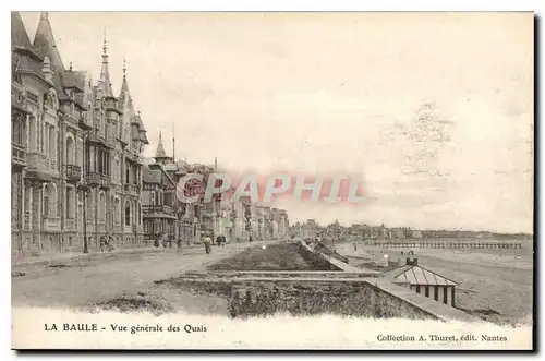 Cartes postales La Baule Vue generale des Quais