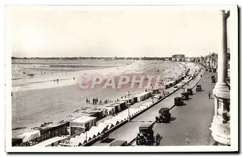 Cartes postales La Baule Vue generale de la Plage vers le Pouliguen