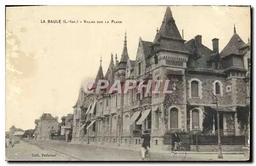 Cartes postales La Baule Villas sur la Plage