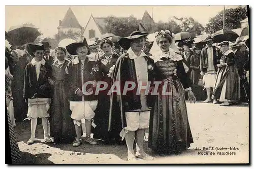 Ansichtskarte AK Batz Loire Noce de Paludiers Mariage