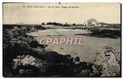 Ansichtskarte AK Batz Loire Sur la Cote Plage du Derwen