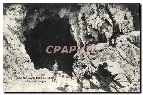 Ansichtskarte AK Le Bourg de Batz Loire La Grotte des Bergers