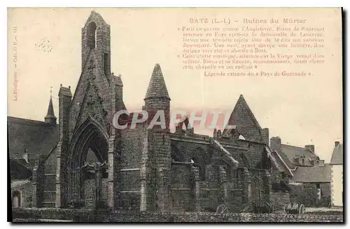 Cartes postales Batz Ruines du Murier