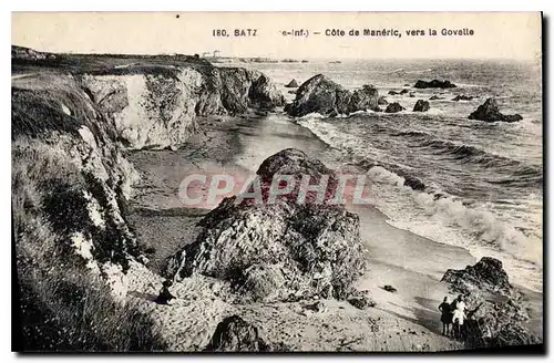 Cartes postales Batz Cote de Meneric vers la Govelle