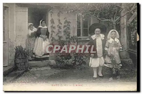 Cartes postales Batz L'Aieul Folklore