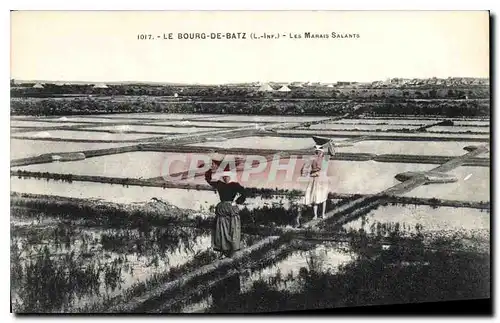 Cartes postales Le Bourg Batz Les Marais Salants