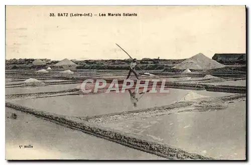 Cartes postales Batz Les Marais salants