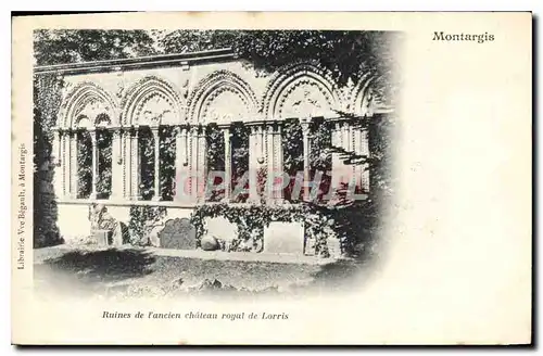 Cartes postales Montargis Ruines de l'ancien chateau royal de Lorris