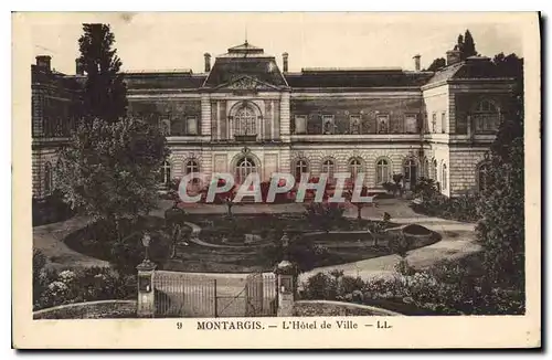 Cartes postales Montargis l'Hotel de ville