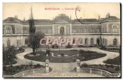 Cartes postales Montargis Hotel de Ville