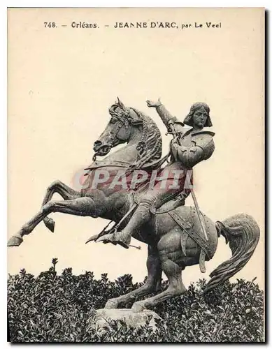 Cartes postales Orleans Jeanne D'Arc par Le Veel