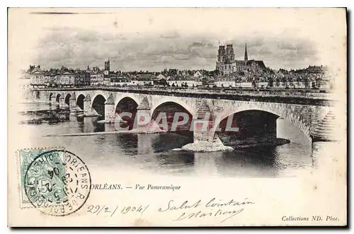 Cartes postales Orleans Vue panoramique