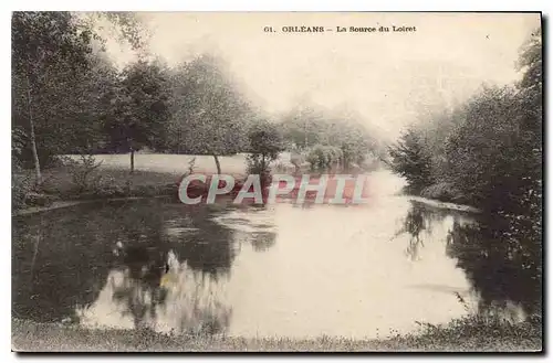Cartes postales Orleans La Source du Loiret