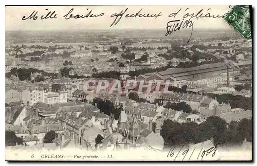 Cartes postales Orleans Vue generale