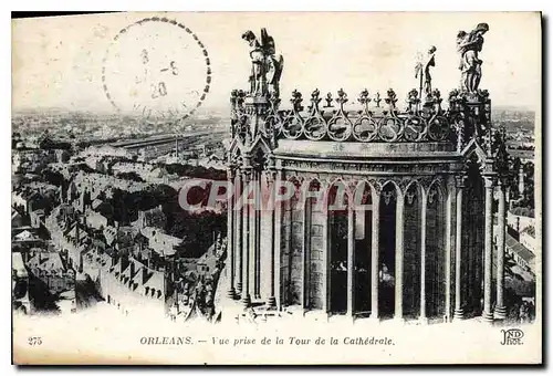 Cartes postales Orleans Vue prise de la Tour de la Cathedrale