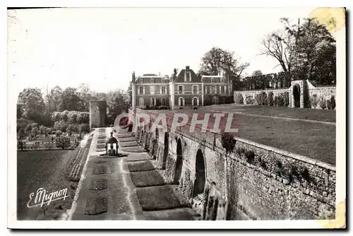 Ansichtskarte AK Chatillon Coligny Loiret Vue d'ensemble du Chateau Les Trois Terrasses