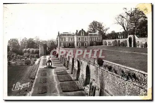 Cartes postales Chatillon Coligny Loiret Vue d'ensemble du Chateau Les Trois Terrasses