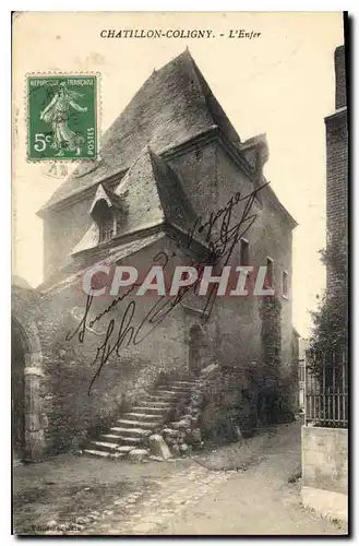 Cartes postales Chatillon Coligny L'Enfer