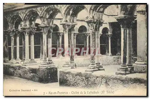 Cartes postales Aix en Provence Cloitre de la Cathedrale XI siecle