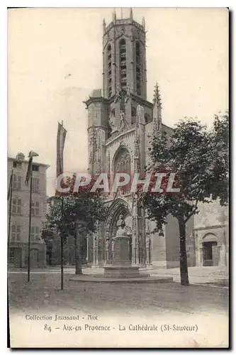 Cartes postales Aix en Provence La Cathedrale Saint Sauveur