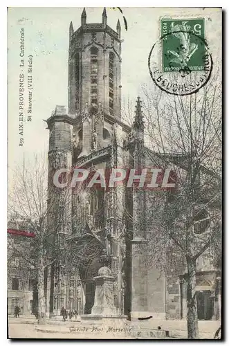 Cartes postales Aix en Provence La Cathedrale St Sauveur VIII Siecle