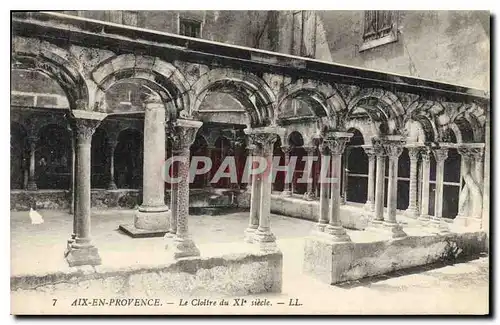 Cartes postales Aix en Provence Le Cloitre du XI siecle