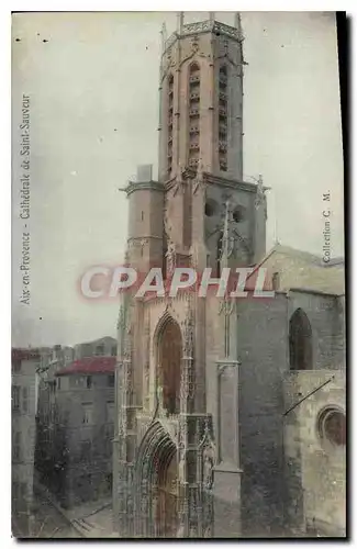 Ansichtskarte AK Aix en Provence Cathedrale de Saint Sauveur