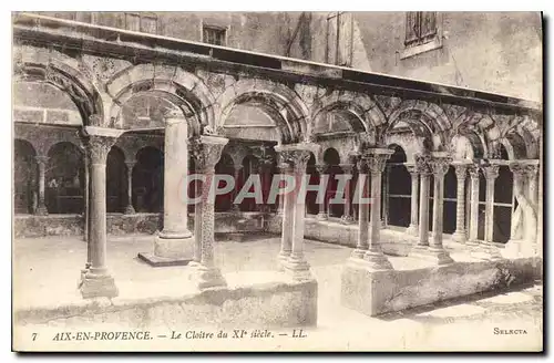 Cartes postales Aix en Provence le Cloitre XI siecle