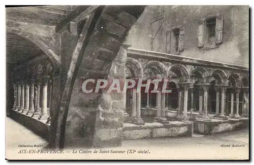 Ansichtskarte AK Aix en Provence le Cloitre de Saint Sauveur Xi siecle