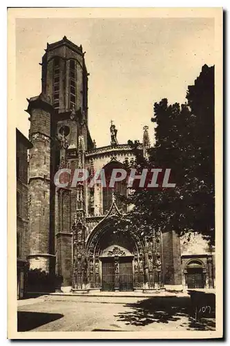 Ansichtskarte AK Aix en Provence cathedrale Saint Sauveur