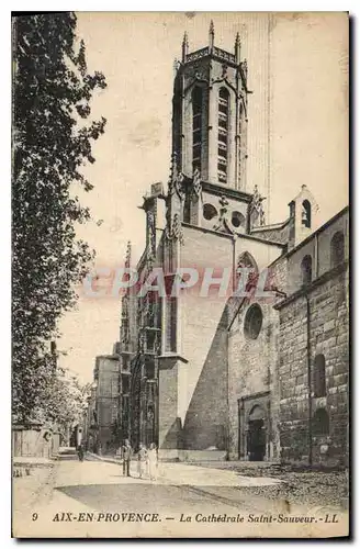 Ansichtskarte AK Aix en Provence la cathedrale Saint Sauveur