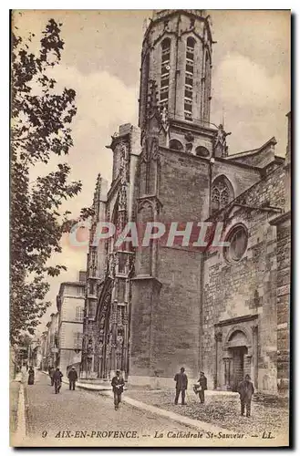 Ansichtskarte AK Aix en Provence la cathedrale St Sauveur