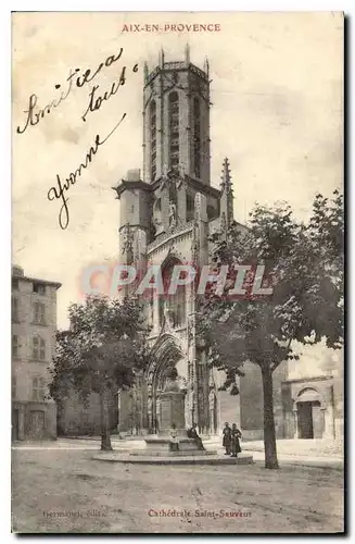 Cartes postales Aix en Provence Cathedrale Saint Sauveur