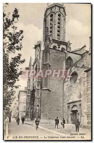 Ansichtskarte AK Aix en Provence Cathedrale Saint Sauveur