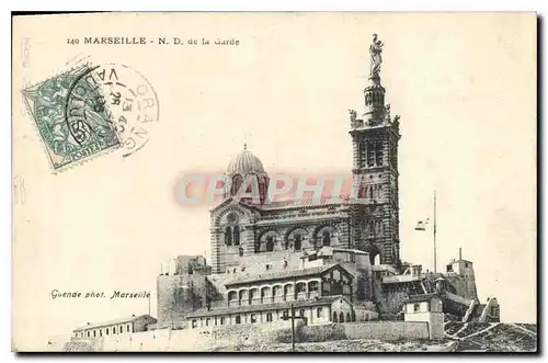 Cartes postales Marseille N D de la garde