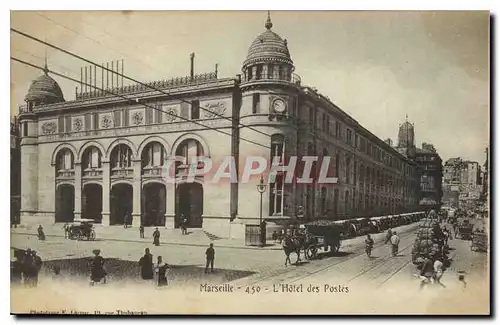 Ansichtskarte AK Marseille l'hotel des Postes