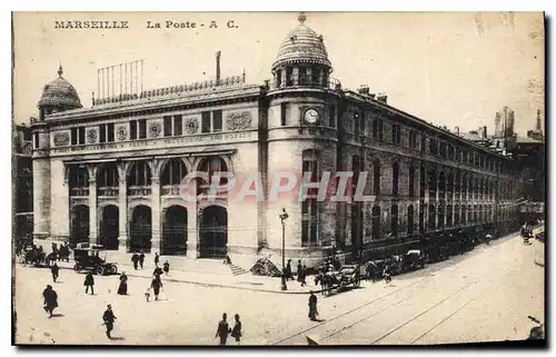 Cartes postales Marseille la Poste