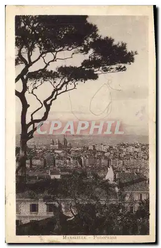 Cartes postales Marseille Panorama