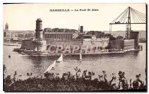 Cartes postales Marseille le Fort St Jean