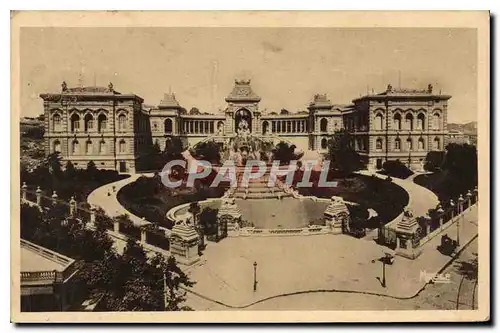 Cartes postales Marseille le palais Longchamp