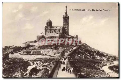 Cartes postales Marseille N D de la garde