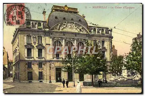 Ansichtskarte AK Marseille La Caisse d'Epargne