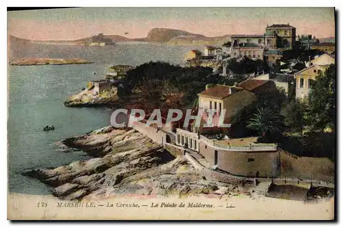 Cartes postales Marseille La Corniche La Pointe de Maldorme