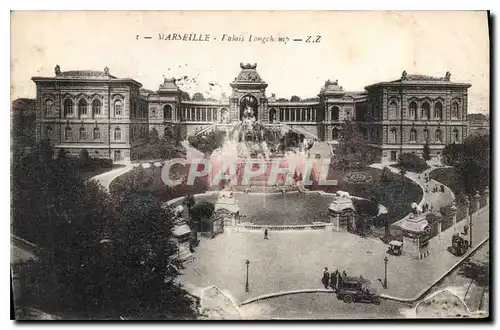 Cartes postales Marseille Palais Longchamp