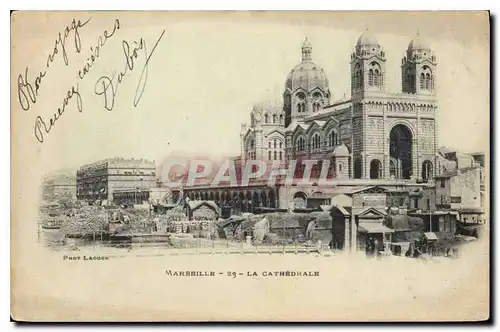 Cartes postales Marseille La Cathedrale