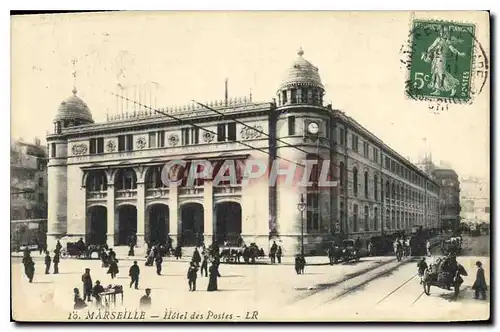 Cartes postales Marseille Hotel des Postes