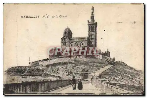 Cartes postales Marseille Notre Dame de la Garde