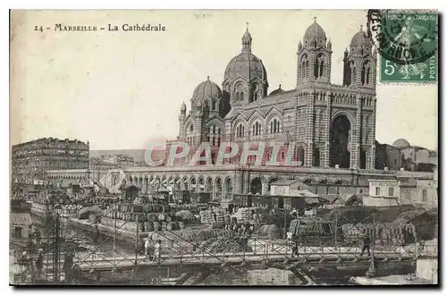 Cartes postales Marseille La Cathedrale