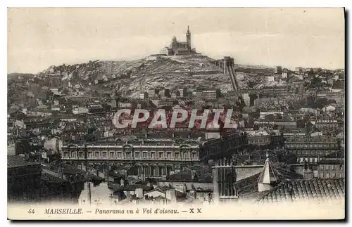 Ansichtskarte AK Marseille Panoroma vu a Vol d'oiseau