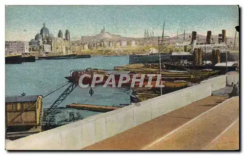 Cartes postales Marseille la Joliette Bateaux